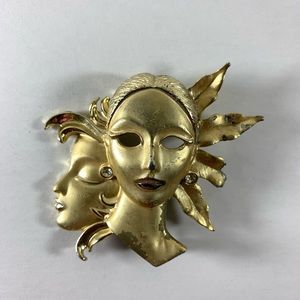 Masquerade Brooch